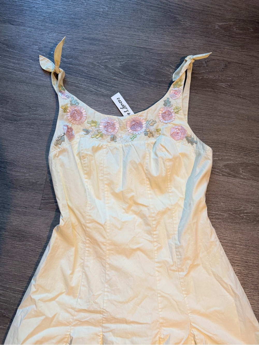 For Love and Lemons Amari Mini Dress Size Medium NWT - Picture 12 of 13